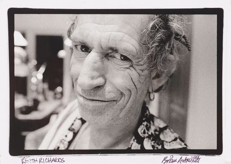 Lot #7129 Keith Richards (2) Photographs by Jean-Marie Perier and Brian Ashley White - Image 2