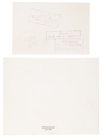 Lot #7129 Keith Richards (2) Photographs by Jean-Marie Perier and Brian Ashley White - Image 3