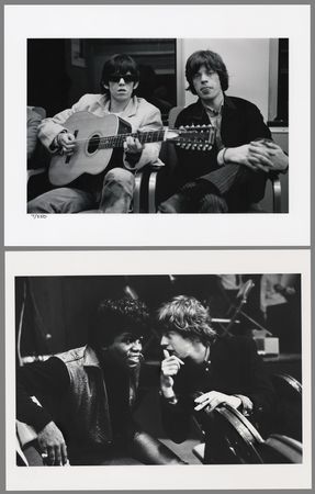 Lot #7126 Mick Jagger, Keith Richards, and James