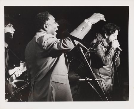 Lot #7360 The Last Waltz: Collection of (16) Vintage Photographs of The Band and Guest Performers - Image 15