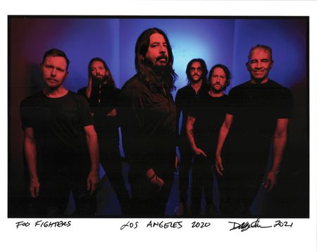 Lot #7474 Foo Fighters Photograph by Danny Clinch