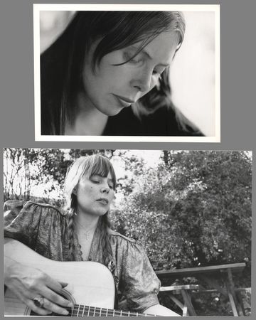 Lot #7274 Joni Mitchell (2) Photographs by Jim