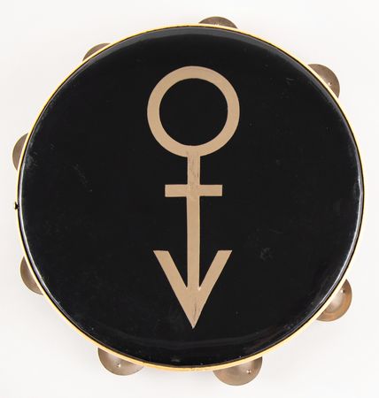 Lot #7457 Prince 'Symbol' Tambourine (Remo, Late