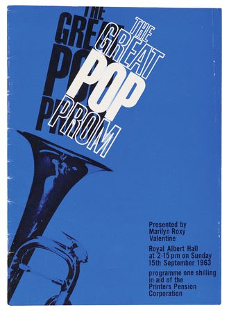 Lot #7062 Beatles and Rolling Stones 1963 'The Great Pop Prom' Program - Image 1