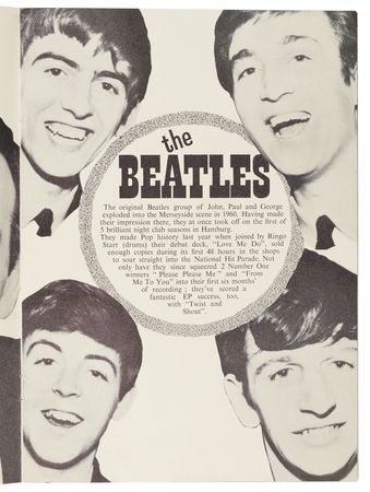 Lot #7062 Beatles and Rolling Stones 1963 'The Great Pop Prom' Program - Image 2