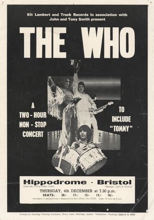 Lot #7152 The Who Original 1970 Concert Handbill