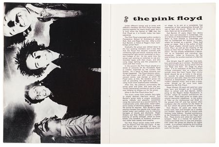 Lot #7101 Jimi Hendrix Signed 1967 Program for the Experience and Pink Floyd UK Tour (Green's Playhouse, Glasgow) - Image 3