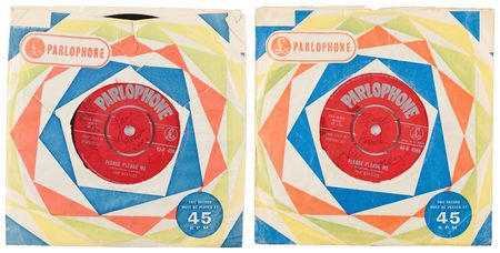 Lot #7003 Beatles (2) Signed Parlophone ‘Please Please Me’ 7-Inch Single Records - Image 3