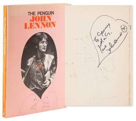 Lot #7019 John Lennon Signed Book - The Penguin