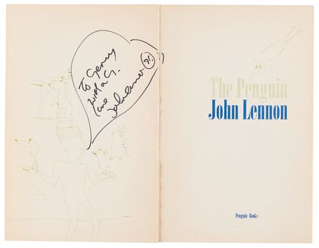 Lot #7019 John Lennon Signed Book - The Penguin - Image 4