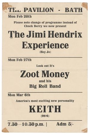 Lot #7107 Jimi Hendrix Experience Original 'The
