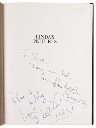 Lot #7025 Paul and Linda McCartney Signed Book - Linda's Pictures: A Collection of Photographs - Image 4