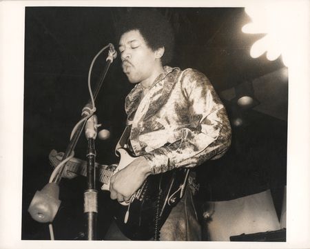 Lot #7111 Jimi Hendrix Original Photograph by