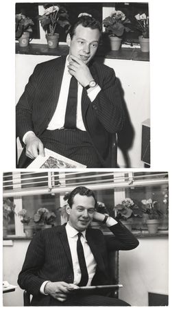 Lot #7071 Brian Epstein (2) Vintage Photographs