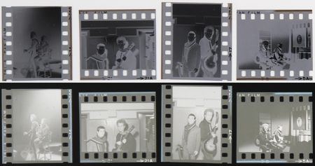 Lot #7371 Simon and Garfunkel (4) Early Negatives by Chuck Boyd - Sold with Copyright - Image 1