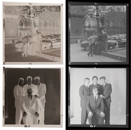 Lot #7234 Jimmy Page (2) Early Negatives of Carter