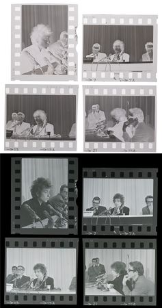 Lot #7095 Bob Dylan (4) Original Negatives from