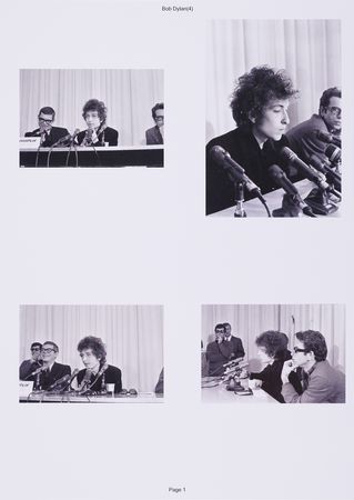 Lot #7095 Bob Dylan (4) Original Negatives from 1965 LA Press Conference - Sold with Copyright - Image 2
