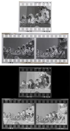 Lot #7051 Beatles (3) Original Negatives from the Warwick Hotel Press Conference on August 13, 1965 - Sold with Copyright - Image 1