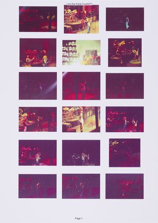 Lot #7227 Led Zeppelin Collection of (27) Concert Negatives from London's Earl's Court (May 25, 1975) - Sold with Copyright - Image 2