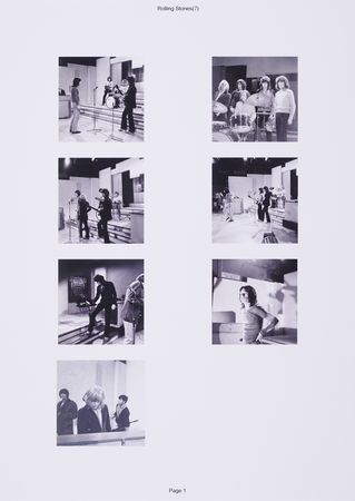 Lot #7134 Rolling Stones (7) Original Negatives from the Frost on Saturday TV Show (November 29, 1968) - Sold with Copyright - Image 2