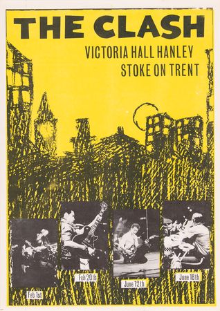 Lot #7393 The Clash Original 1980 Victoria Hall