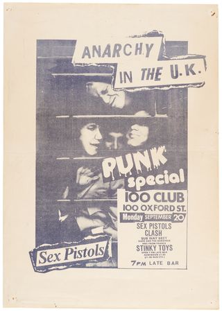 Lot #7389 The Sex Pistols and The Clash Rare