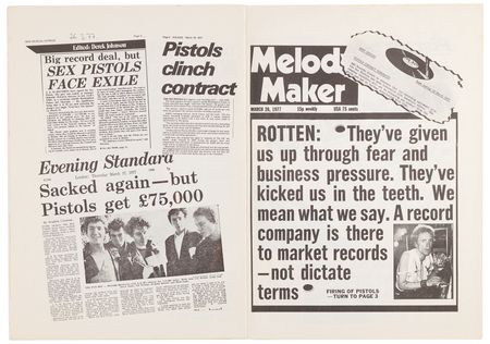 Lot #7402 Sex Pistols 1976 Promotional Press Pack - From the Skum Punk Fanzine Collection - Image 4