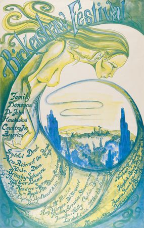 Lot #7160 Grateful Dead 1972 Bickershaw Festival