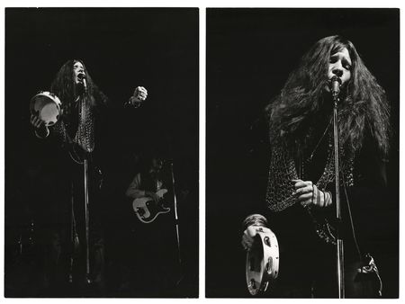 Lot #7272 Janis Joplin (2) Original Photographs by