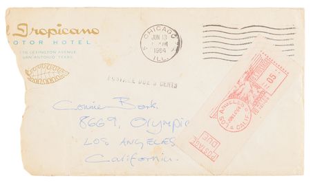 Lot #7113 Keith Richards Early Autograph Letter Signed - Dated to the Rolling Stones' First American Tour - Image 2