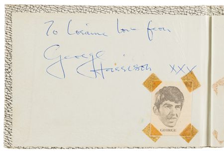 Lot #7012 Beatles Signatures - Obtained on the Set of A Hard Day's Night by Ringo Starr's Stand-In (March/April 1964) - Image 2