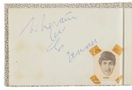 Lot #7012 Beatles Signatures - Obtained on the Set of A Hard Day's Night by Ringo Starr's Stand-In (March/April 1964) - Image 3