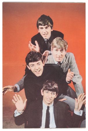 Lot #7034 Beatles Signed 1963 PYX Magazine - Signed by Lennon, McCartney, and Starr at a Channel Islands Concert - Image 3