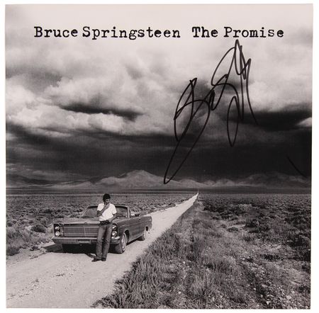 Lot #7376 Bruce Springsteen Signed Album - The Promise - Image 1