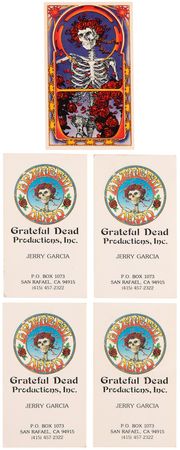 Lot #7172 Jerry Garcia (4) Grateful Dead