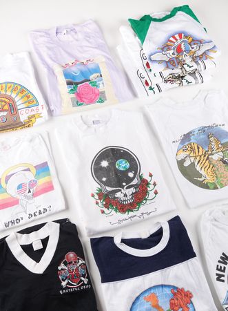 Lot #7178 Grateful Dead (11) Vintage Tour,