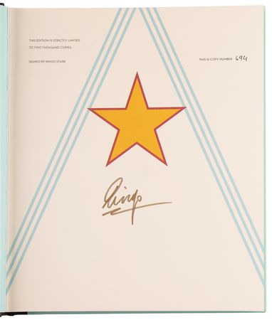 Lot #7085 Ringo Starr Signed Book - Another Day in the Life (Ltd. Ed. #694/2000) - Image 4