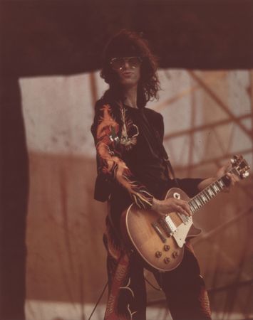 Lot #7235 Jimmy Page Oversized Original Photograph