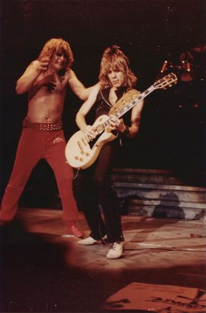 Lot #7429 Ozzy Osbourne and Randy Rhoads Oversized