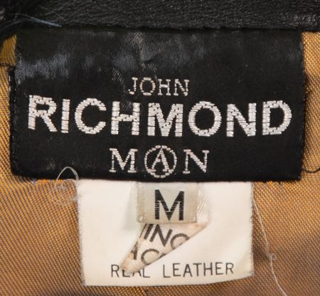 Lot #7466 David Bowie: Gail Ann Dorsey's John Richmond Leather Jacket - Worn on the Cover of Her Debut Album, The Corporate World - Image 8