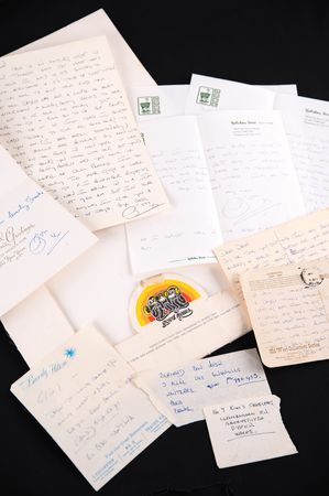 Lot #7310 AC/DC: Bon Scott Autograph Archive of