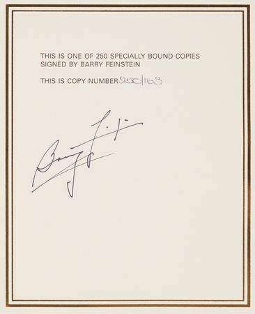 Lot #7099 Bob Dylan: Barry Feinstein Signed Book and Print - Real Moments (Ltd. Ed. #163/250) - Image 2