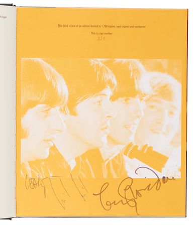 Lot #7069 Beatles: Tony Sheridan, Günter Zint, and Ulf Krüger Signed Book - Beatles in Germany (Ltd. Ed. #221/1750) - Image 4