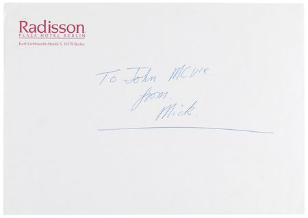 Lot #7313 Mick Fleetwood Autograph Letter Signed to John McVie, Discussing Sobriety, His Creative Role, and the Inclusion of ‘These Strange Times’ on Time - Image 5