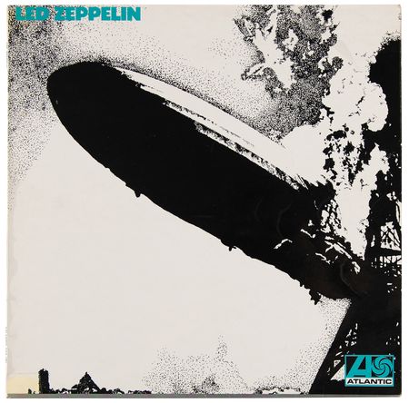 Lot #7224 Robert Plant Twice-Signed Album - Led Zeppelin's Self-Titled Debut (Turquoise Variant) - Image 5