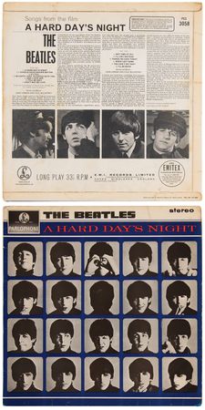Lot #7027 Paul McCartney Signed Album - A Hard Day's Night - Image 1