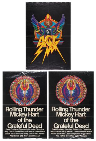 Lot #7186 Grateful Dead Archive of Barbara Whitestone - Rare Posters, Photographs, Backstage Passes, and Insider Ephemera (600+ Items) - Image 12