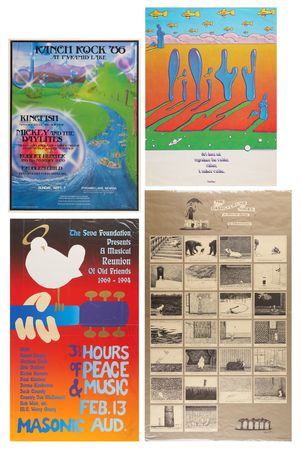 Lot #7186 Grateful Dead Archive of Barbara Whitestone - Rare Posters, Photographs, Backstage Passes, and Insider Ephemera (600+ Items) - Image 13