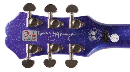 Lot #7491 KISS: Tommy Thayer's Stage-Used Limited Edition 'Electric Blue' Les Paul Guitar - Played at the DTE Energy Music Theatre on October 15, 2021 - Image 5